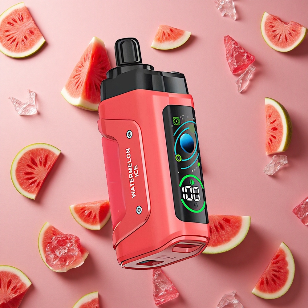Razz Bar 45000 Puffs Watermelon Ice Adjustable Airflow Type-C Rechargeable