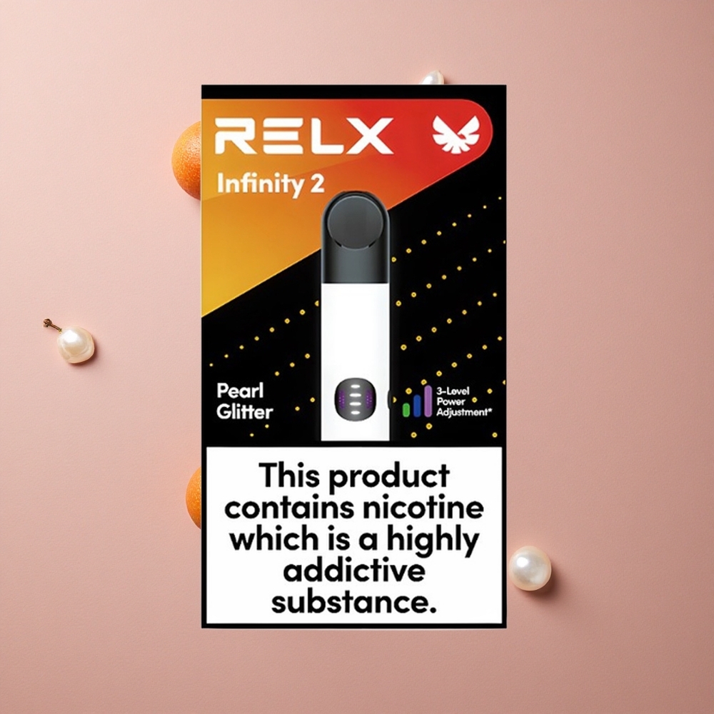 RELX Infinity 600-650 Puffs Pearl Powder USB Type-C