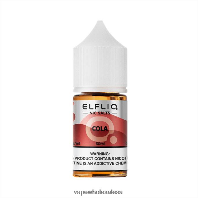 ELFBAR ELFLIQ nic salt 30ml COLA 2RPH6Z15 Vape Wholesale Global