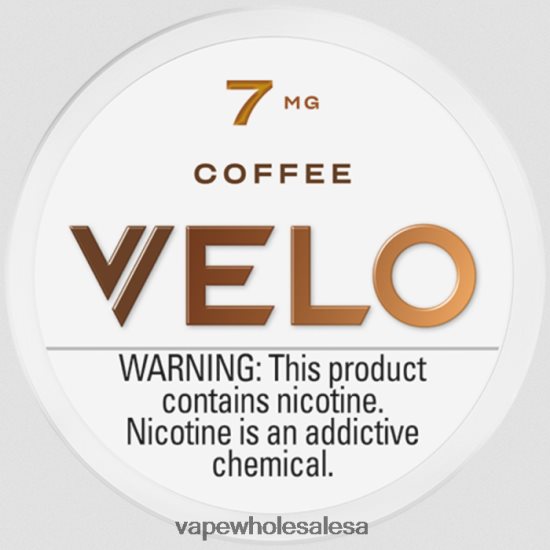Vape Wholesale Suppliers 6ZT84851 Coffee VELO Nicotine Pouch 7mg