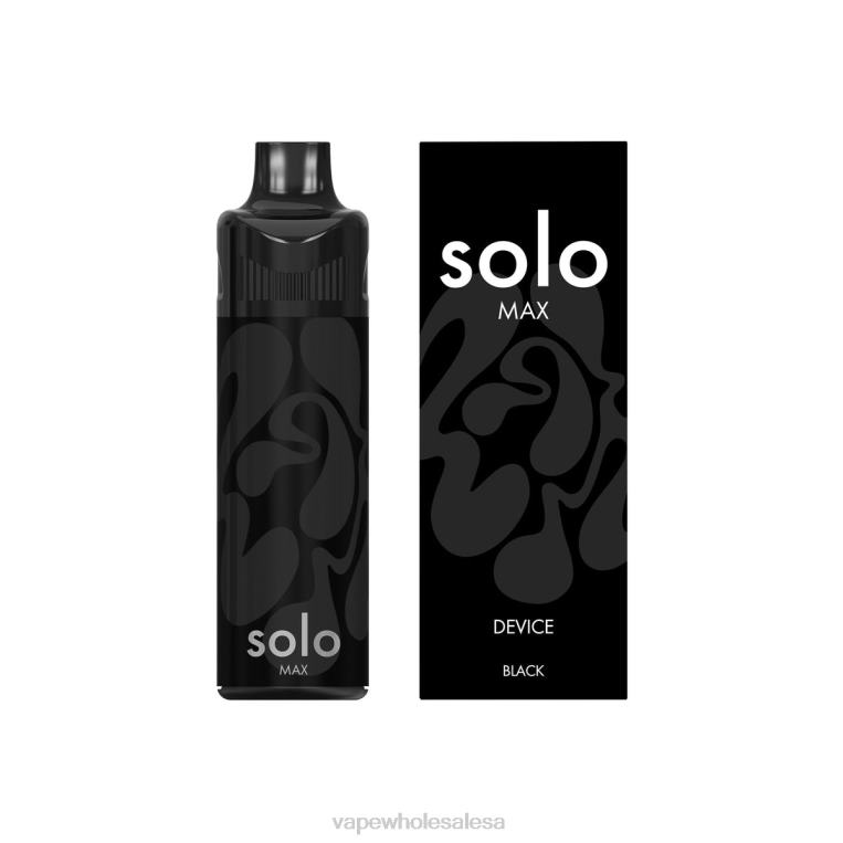 E Cig Wholesale Distributors - Solo MAX Pod Device Black 08JTZ72